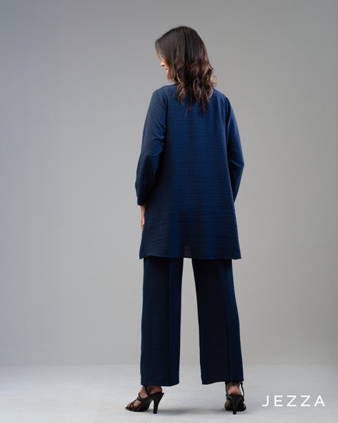 Textured Harmony: Cotton Three-Piece Set 65711